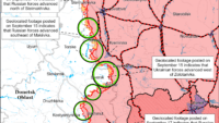 Карта бойових дій на 17 вересня 2024