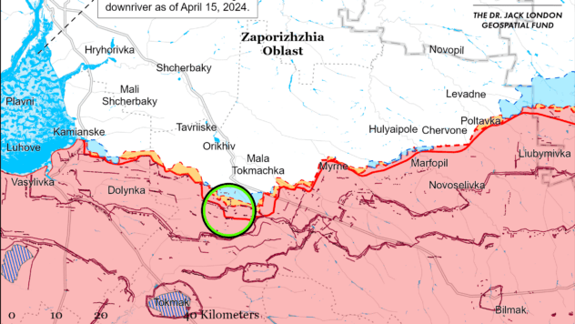 Карта бойових дій на 17 вересня 2024