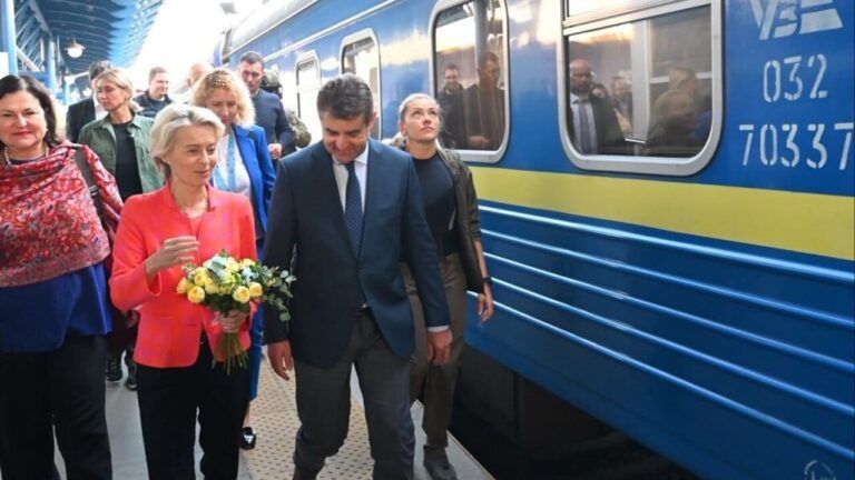 Урсула фон дер Дяєн у Києві 20 вересня 2024