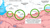 Карта бойових дій на 19 вересня 2024