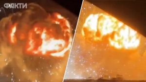 Удар по арсеналу Тихорецьк