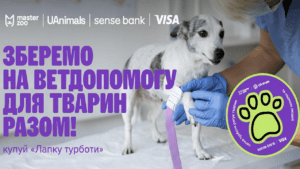 Наклейки в обмен на спасенные жизни: стартовала четвертая волна инициативы Лапка Заботы от MasterZoo и UAnimals