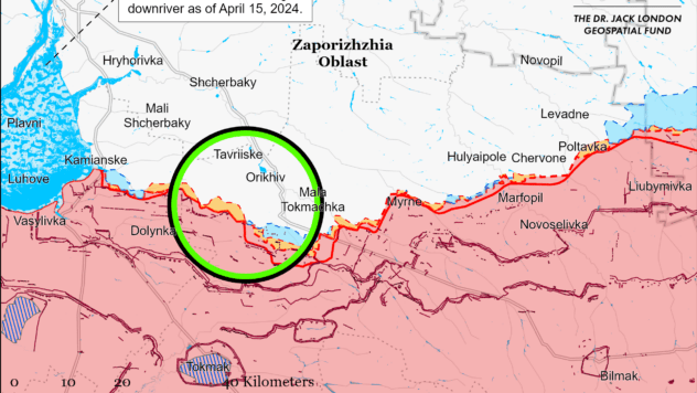 Карта бойових дій на 25 вересня