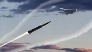 Обстріл дронами та ракетами