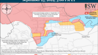 Карта бойових дій на 25 вересня 2024
