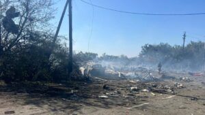 Удар по магазину під Покровськом 28 вересня