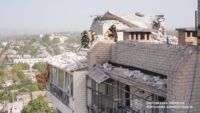 Удар по будинках у Запоріжжі 1 жовтня