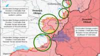 Карта бойових дій на 4 жовтня 2024 Карта бойових дій на 4 жовтня 2024