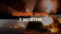 Головне за ніч 7 жовтня 2024