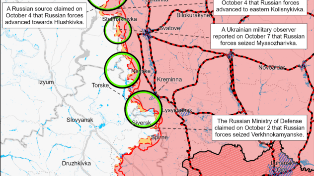 карта боїв