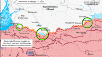 Карта бойових дій на 9 жовтня 2024