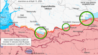 Карта бойових дій на 12 жовтня 2024