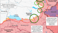Карта бойових дій на 14 жовтня 2024