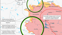 Карта бойових дій на 20 жовтня 2024 Карта бойових дій на 20 жовтня 2024