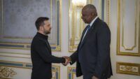 Ллойд Остін та Володимир Зеленський