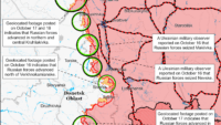 Карта бойових дій на 20 жовтня 2024 Карта бойових дій на 20 жовтня 2024