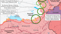 Карта бойових дій на 20 жовтня 2024 Карта бойових дій на 20 жовтня 2024