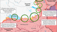 Карта бойових дій на 23 жовтня 2024
