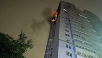 Солом’янський район Києва – удар БпЛА 25.10.2024 Солом'янський район Києва - влучання по будинку