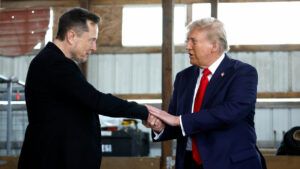 Ілон Маск, Дональд Трамп