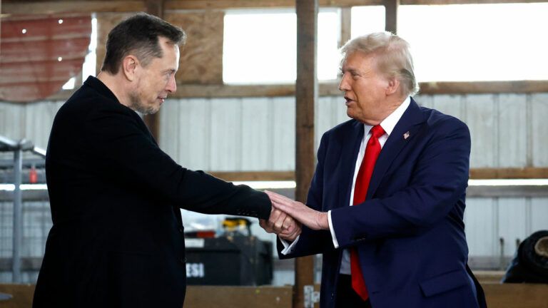 Ілон Маск, Дональд Трамп