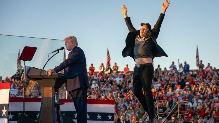 Ілон Маск, Дональд Трамп