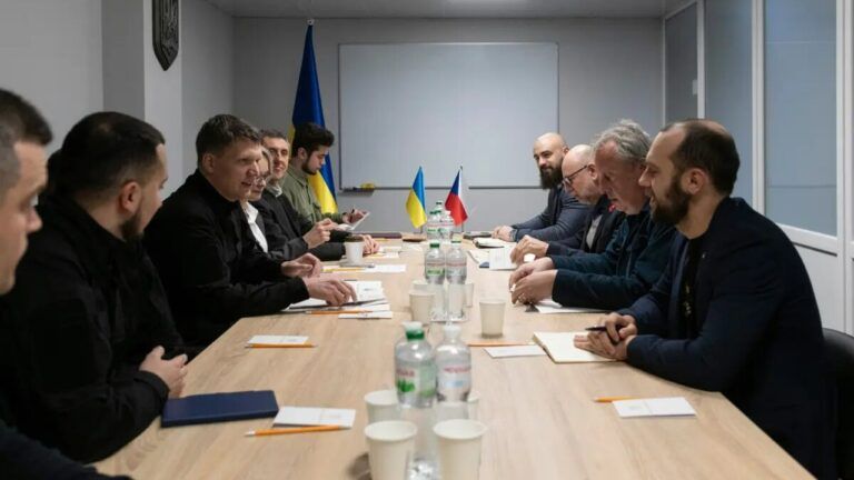 Сергій Боєв та представники Чехії
