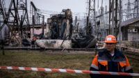 Російський удар по обʼєкту енергетичної інфраструктури, підстанція, ремонт електромереж
