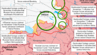 Карта бойових дій на 8 листопада 2024