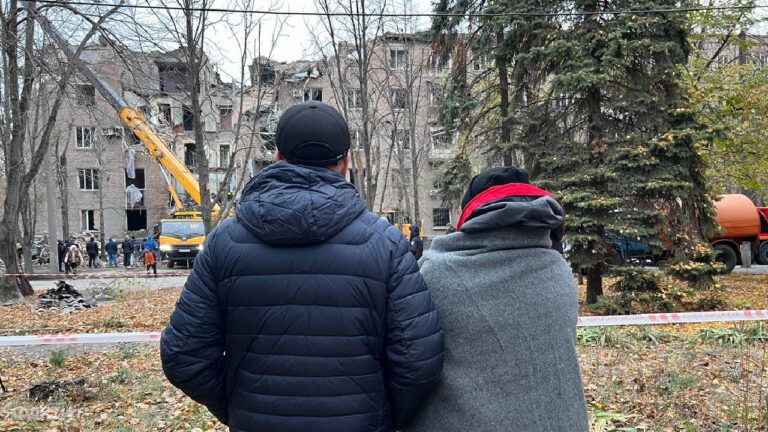 Приліт у Кривому Розі 11 листопада