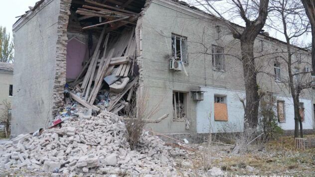 удар по Запоріжжю 11 листопада