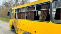 атака автобусу у Приморському