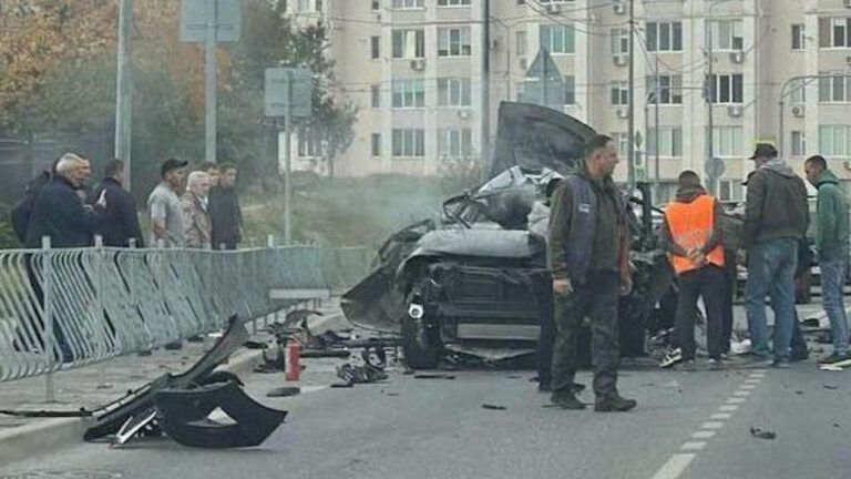 Підрив у Севастополі авто офіцера Чорноморського флоту РФ