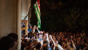 В окупованій грузинській Абхазії спалахнули антиросійські протести