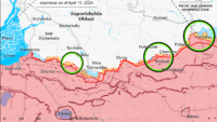 Карта бойових дій на 18 листопада 2024