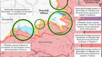 Карта бойових дій на 20 листопада 2024