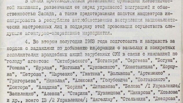 архіви СЗР по замовчуванню Голодомору