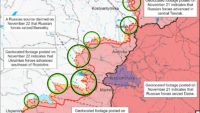 Карта бойових дій на 23 листопада 2024