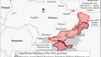 Карта бойових дій на 23 листопада 2024