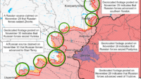 Карта бойових дій на 30 листопада 2024