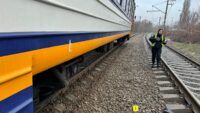 Під потяг Київської міської електрички потрапила людина Під потяг Київської міської електрички потрапила людина
