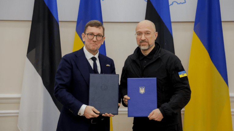 Денис Шмигаль та Крістен Міхал