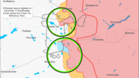 Карта бойових дій на 16 грудня