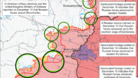 Карта бойових дій на 16 грудня