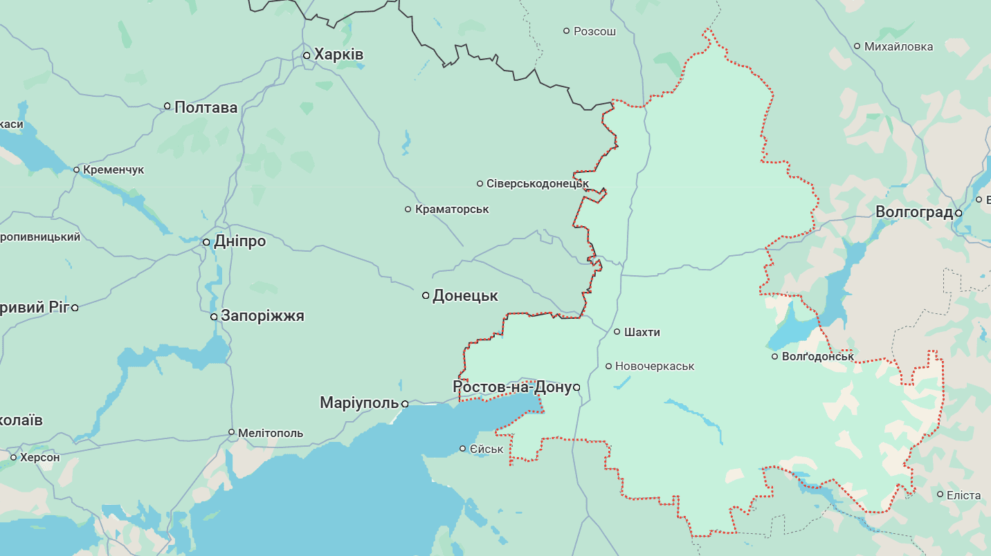 У Ростові атаковано підприємства, де виготовляють і ремонтують техніку Фото 1 Ростовська область на карті