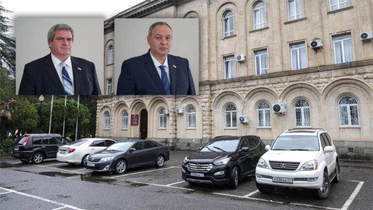 Стрілянила в парламенті Абхазії