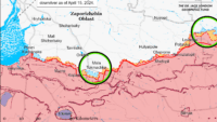 Карта бойових дій на 21 грудня