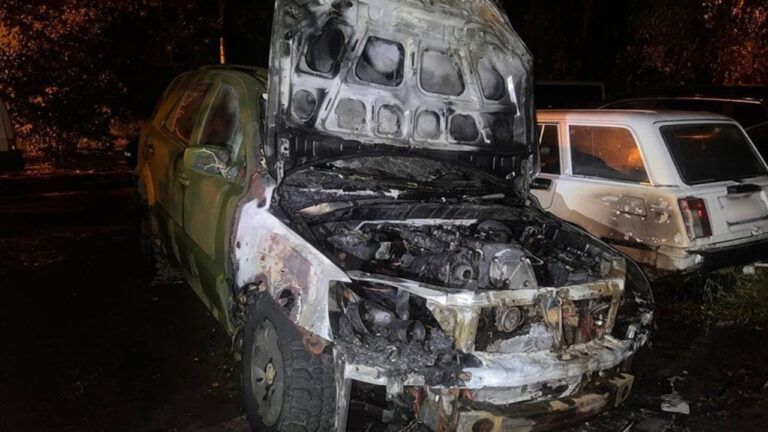 Двох киян затримали за підпал військових авто та відділень Укрпошти