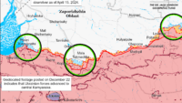 Карта бойових дій на 24 грудня