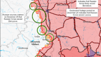 Карта бойових дій на 27 грудня Карта бойових дій на 27 грудня